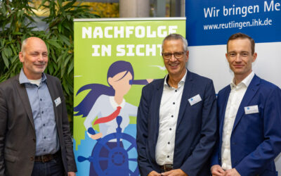 SSC Stiftung als Best Practice für innovative Unternehmensnachfolge bei IHK Reutlingen