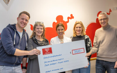 7.500 € für das Projekt HOPPS: Spendenerlös aus WUAHL pianissimo übergeben